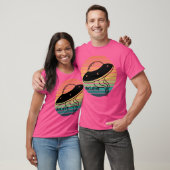 Ufo Vintag Art T-Shirt (Unisex)