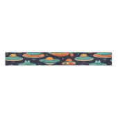UFO Vintage Kunst Ripsband (Vorderseite)