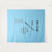 UFO WANDTEPPICH (Vorderseite (Horizontal))