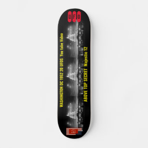 UFO WASH DC 1952 Skateboard