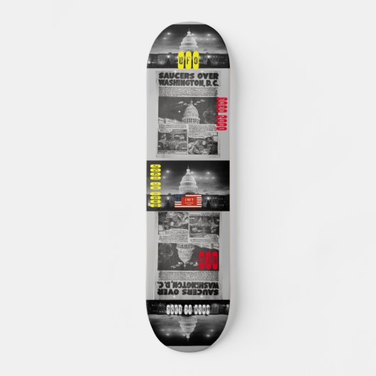 UFO WASH DC JMT Skateboard (Vorderseite)