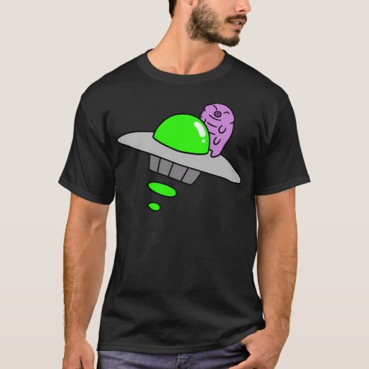 Ufo Waterbear T-Shirt (Vorderseite)