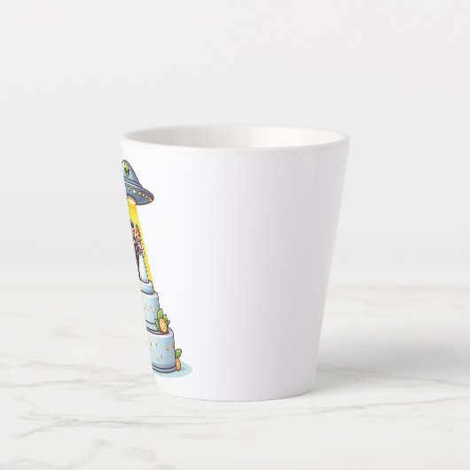 UFO Wedding Milchtasse (Vorderseite)
