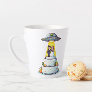 UFO Wedding Milchtasse