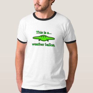 UFO-Wetter Ballon, Spaß für Urknalltheorie locke T-Shirt