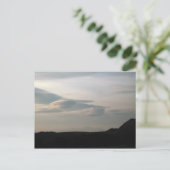 UFO-Wolken Postkarte (Stehend Vorderseite)