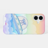 Ufodog logo 45g Clouds iPhone 16 Hülle (Rückseite (Horizontal))