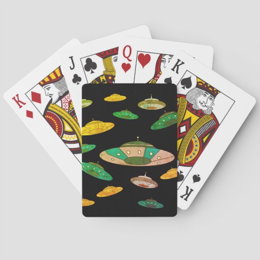 Ufoinvasion Spielkarten (Rückseite)