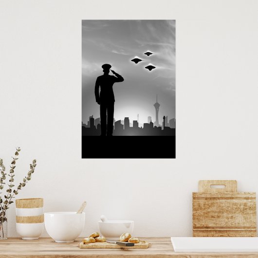 Ufokus Poster (Küche)