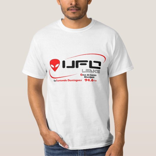 UFOLEAKS T-Shirt (Vorderseite)