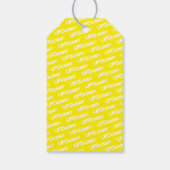 UFOlogist Party, Geburtstag Geschenkanhänger (Rückseite)