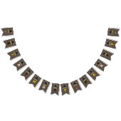 UFOlogist Party, Geburtstag Wimpelkette (Alle)