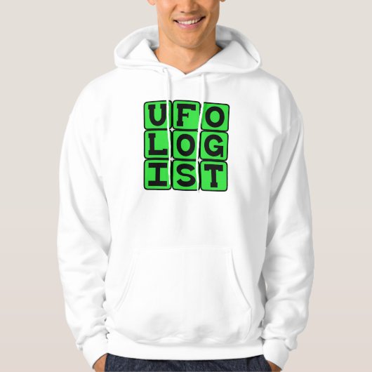 Ufologist, Studium der fliegenden Sauerker Hoodie (Vorderseite)