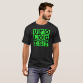 Ufologist, Studium der fliegenden Sauerker T-Shirt (Vorne ganz)