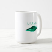 Ufologist-Tasse Kaffeetasse (VorderseiteRechts)