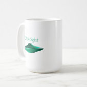 Ufologist-Tasse Kaffeetasse (Vorderseite Links)