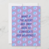 Ufomentführung Geschenk Einladung (Vorderseite)