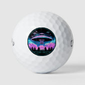 UFOs Alien Invasion Ästhetik Golfball (Vorderseite)