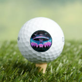 UFOs Alien Invasion Ästhetik Golfball (Insitu T-Shirt)