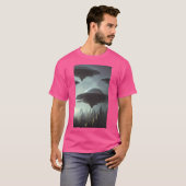 Ufos am Himmel T-Shirt (Vorne ganz)