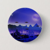 UFOs Galaxien Button (Vorderseite)