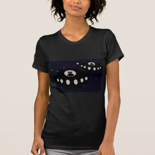 UFOs im Weltraum T-Shirt