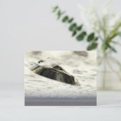 UFOs in Flight Postcard Postkarte (Stehend Vorderseite)