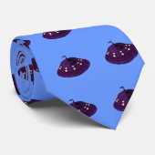 Ufos Krawatte (Gerollt)