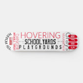 UFOS SCHWEBEN 8 1/4" Skateboard Deck (Horizontal)