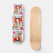 UFOS SIND EIN ECHTES Skateboard (Vorderseite)