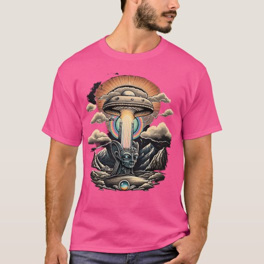 Ufos sind Groovy T-Shirt (Vorderseite)