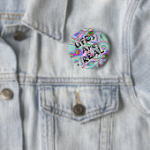 UFOs sind REAL (Sie können die Wörter ändern) Button (Beispiel)