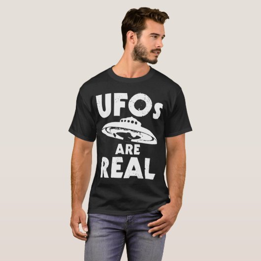 UFOS SIND WIRKLICH T-Shirt (Vorne ganz)