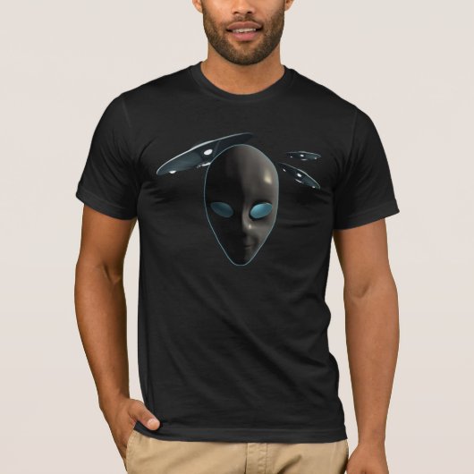 UFOs und Außerirdische T-Shirt (Vorderseite)