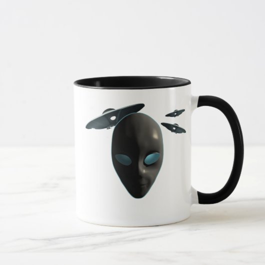 UFOs und Außerirdische Tasse (Rechts)