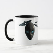 UFOs und Außerirdische Tasse (Links)