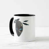 UFOs und Außerirdische Tasse (Vorderseite Links)