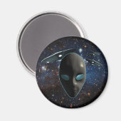 Ufos und Außerirdischen Magnet (Vorderseite/Rückseite)