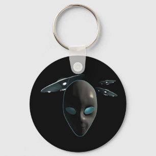 Ufos und Außerirdischen Schlüsselanhänger