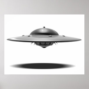 UFOsalamander-Plakat Poster