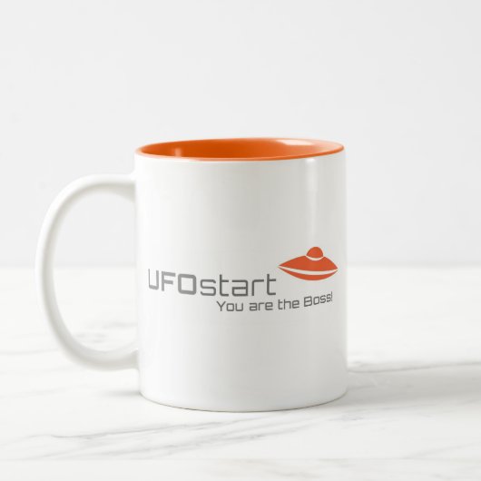 UFOstart Tasse (Links)