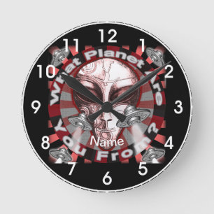 Ufouhr Runde Wanduhr