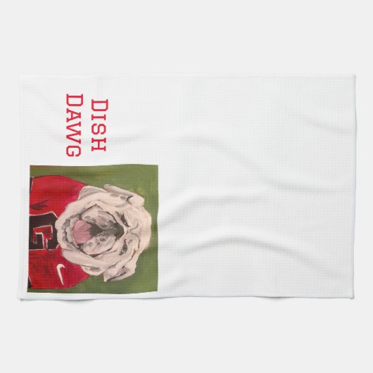 UGA Dawg Geschirrtuch (Horizontal)