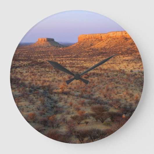 Ugab Terraces, Khorixas District, Namibia Große Wanduhr (Vorderseite)