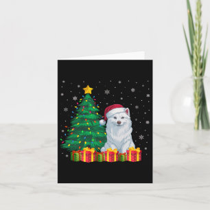 Uganda American Eskimo Weihnachtsmannmütze Weihnac Karte