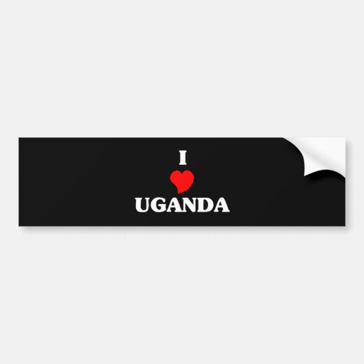 UGANDA AUTOAUFKLEBER (Vorne)