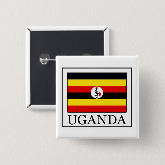 Uganda Button (Vorne & Hinten)