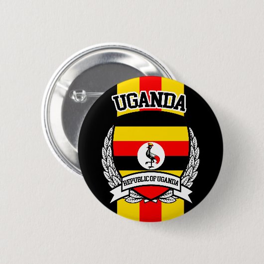 Uganda Button (Vorne & Hinten)