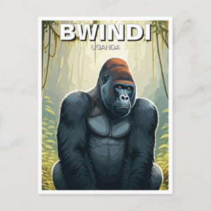 Uganda Bwindi Impenetrable National Park Postkarte