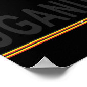 Uganda Cheer Jersey 2017 Fußball Ugandan Poster (Ecke)